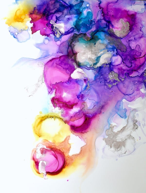 Abstract 3 High Quality alcohol ink painting by Ashley Verrill